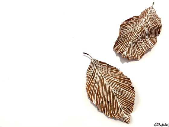 Feather Leaves - Workspace Wednesday – Autumn Leaf Art at www.elistonbutton.com - Eliston Button - That Crafty Kid